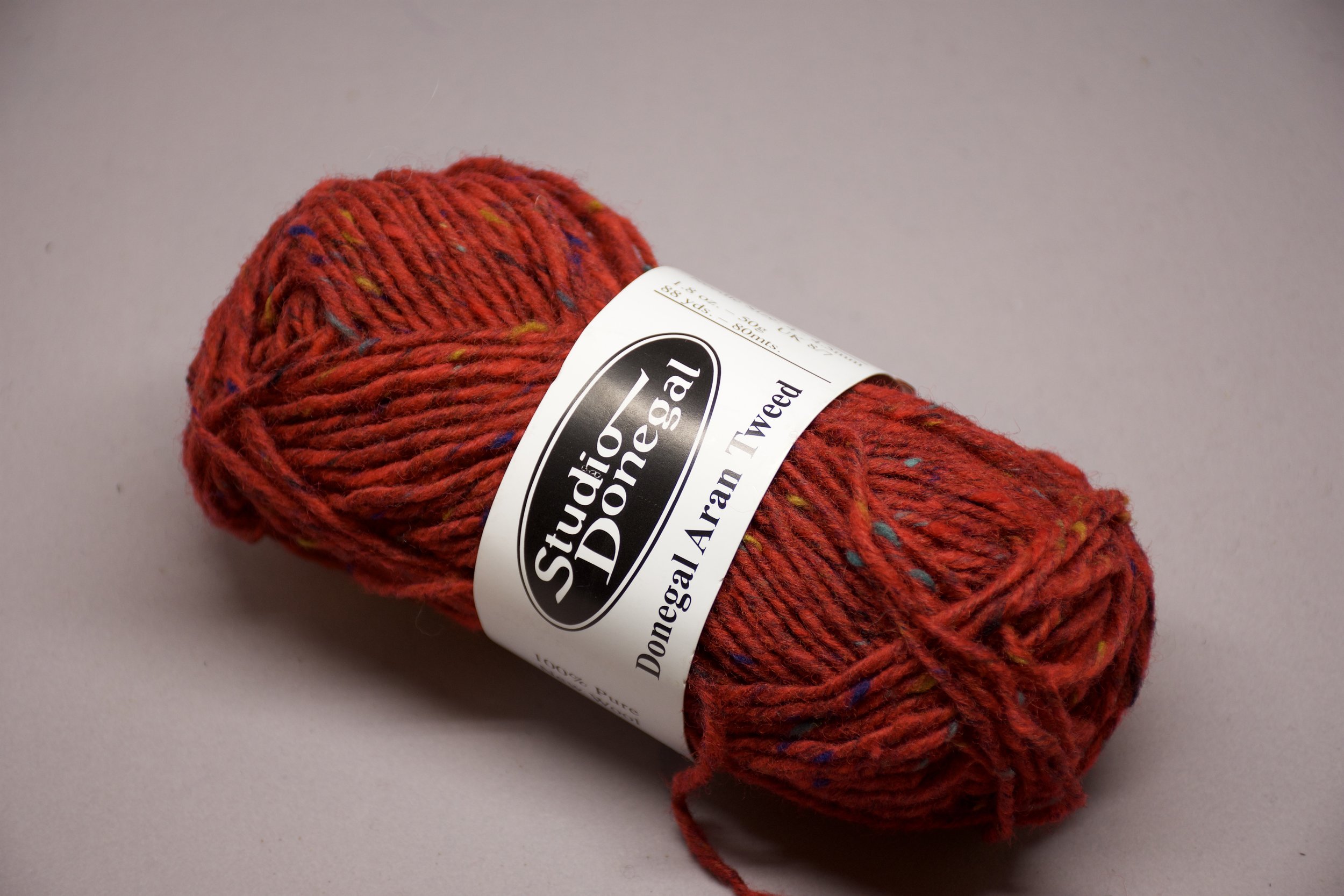 Studio Donegal Soft Donegal Tweed — A Twisted Picot